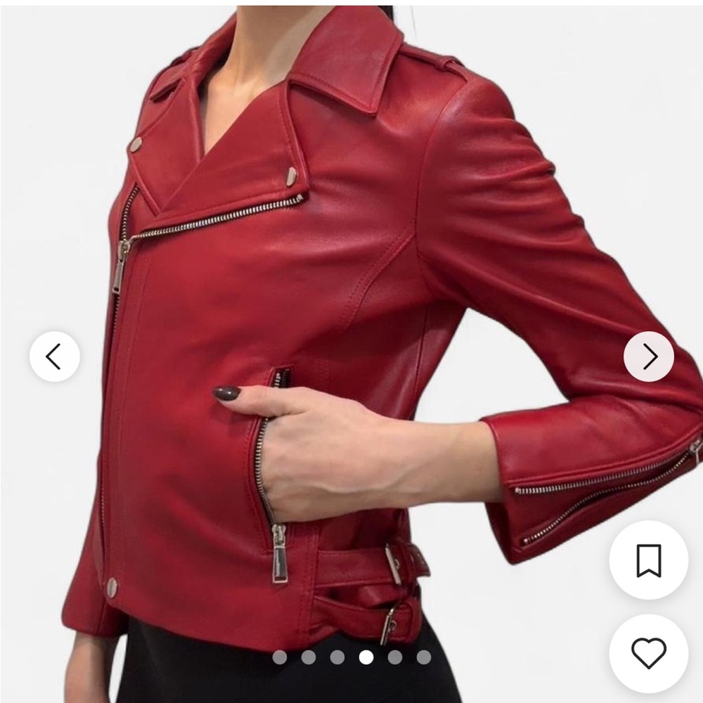 BCBGeneration Leather Jacket - Picture 10 of 15